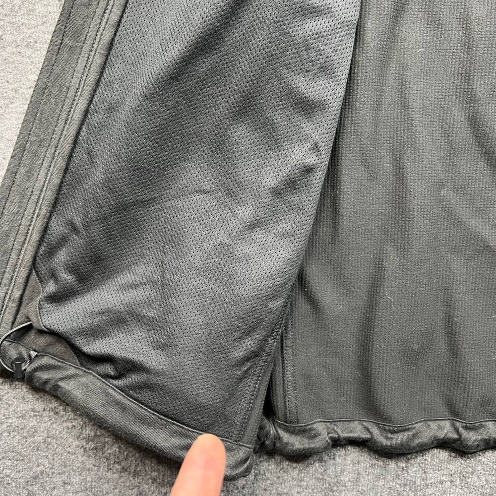 The North Face Vest Mens Medium Black WindWall Softshell Hollister Logo Full Zip - Picture 12 of 16